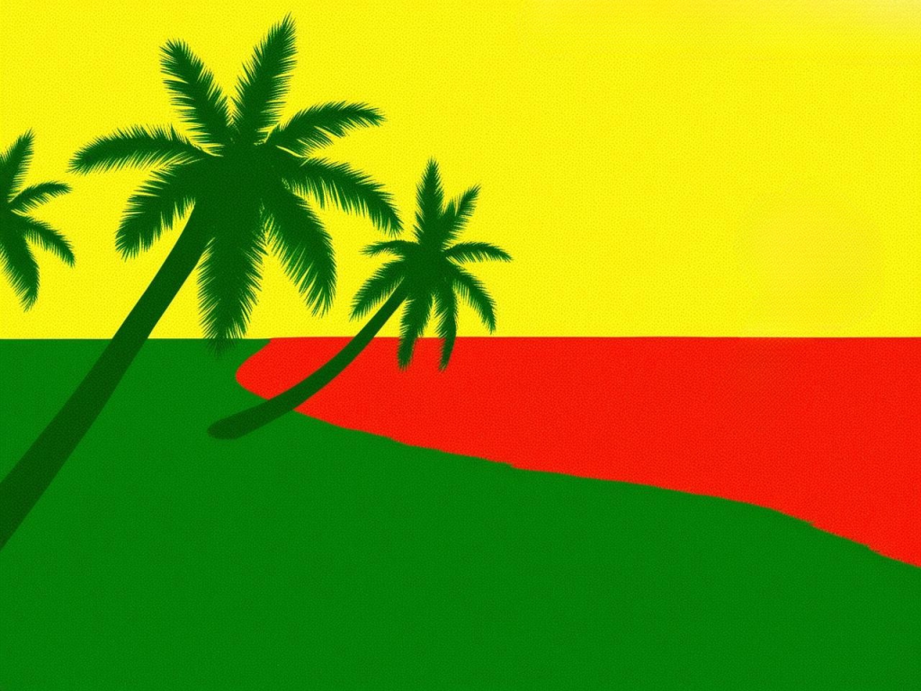 Ilustración artística de la bandera del municipio de Humacao, Puerto Rico