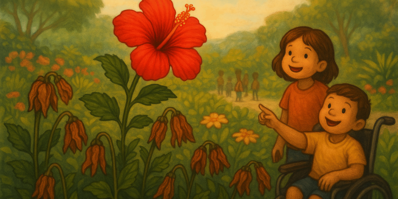 La Flor Maga que No Quería Marchitarse